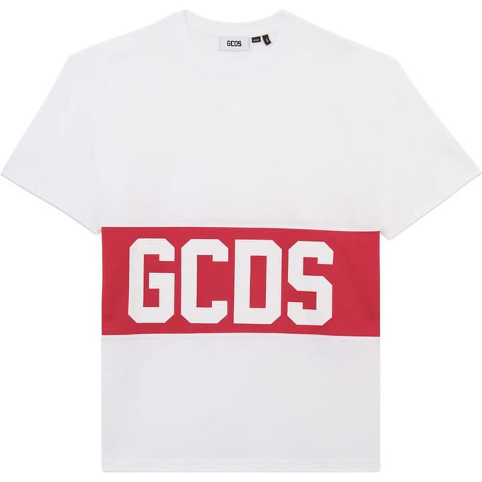 Gcds T-shirt en Polo wit rood