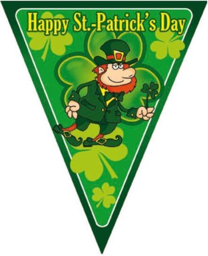 Vlaggenlijn st.patrick's day 5mtr