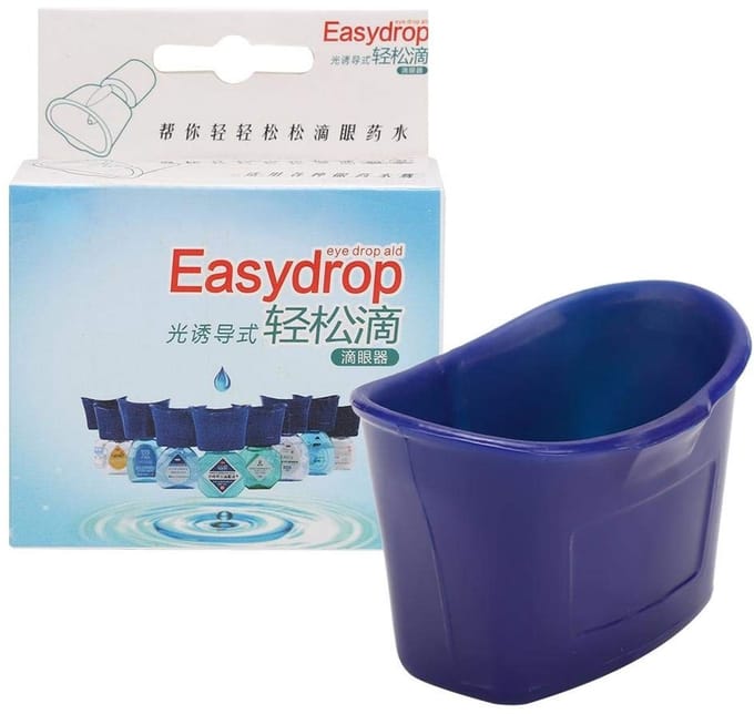 Dailygoods- Oogdruppelgids Draagbaar - Handig voor - Oogdruppelhulp
