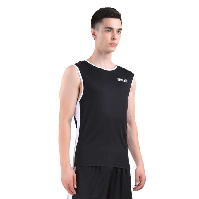 Everlast Herenboksvest (Zwart, Wit)