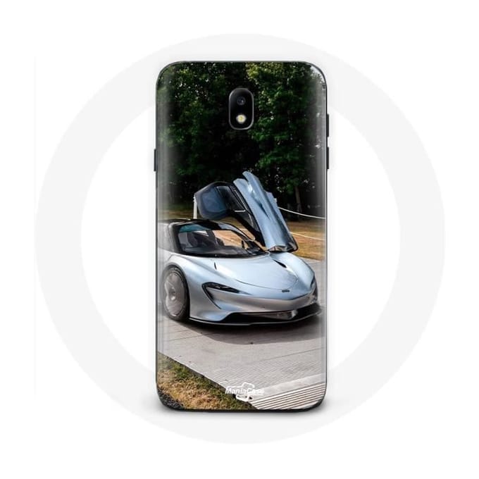 Case voor Samsung Galaxy j7 2017 Formule 1 McLaren Car Grijs