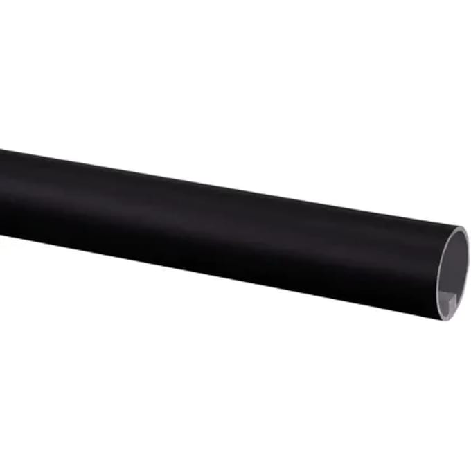 Trapleuning - Mat - Zwart - 270cm - Ø 45mm