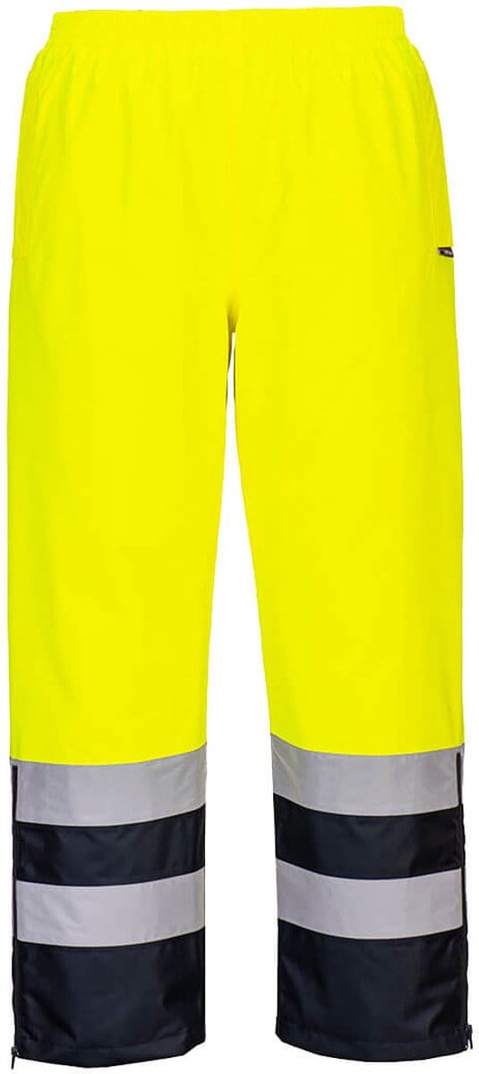 Portwest Hi-Vis winter Broek S598 - Geel/Marine - S