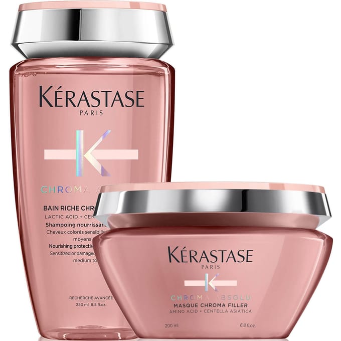 Kérastase Voedende Beschermende Shampoo Dik Gekleurd Haar Kérastase - Chroma Absolu Bain Riche Chroma Respect Voedende Beschermende Shampoo Dik Gekleurd Haar