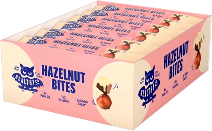 HealthyCo | Bueno | Hazelnut Bites | 18 stuks | 18 x 21g