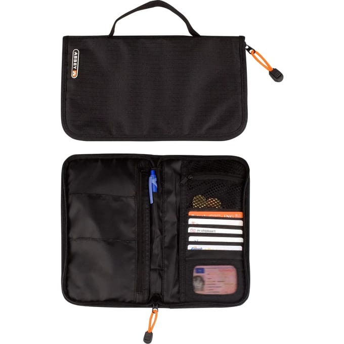 Abbey Camp Accessoires Tas - Reisorganiser - Zwart - ca. 25 x 14 x 2cm