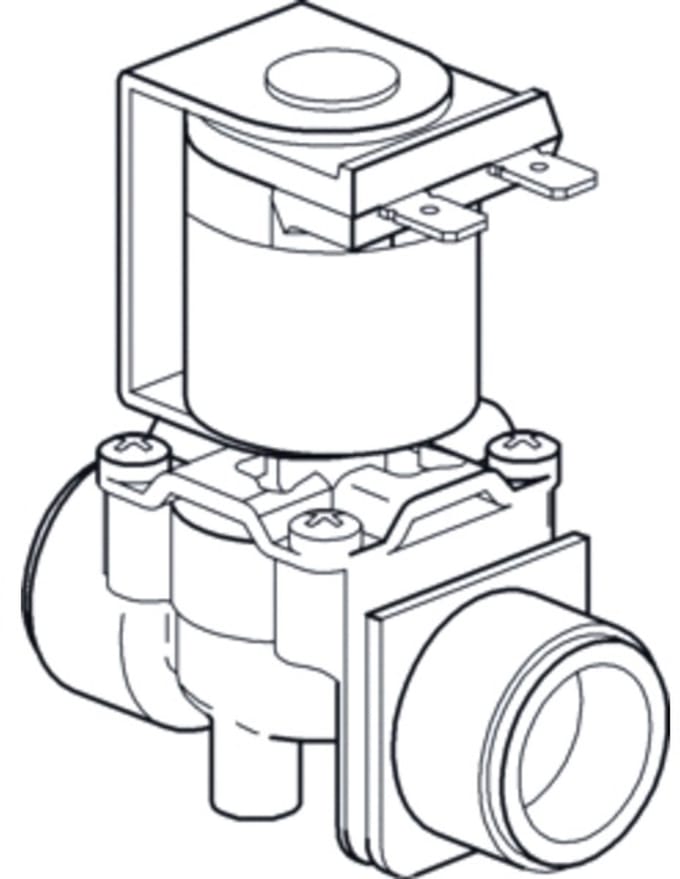 GROHE magneetventiel 43828 compleet voor infrarood-Electronic, 43828000