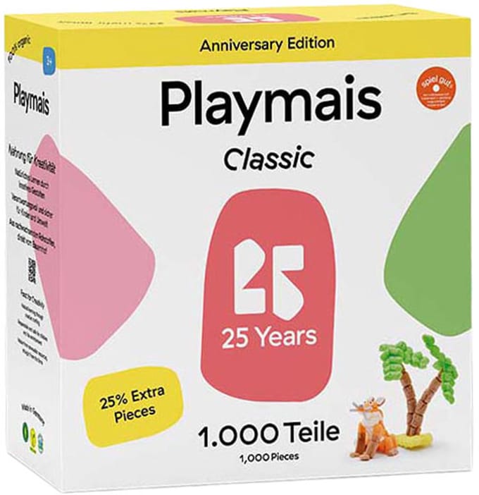 Playmais Classic 25 Jaar Jubileum, 800 stukjes + 25% extra