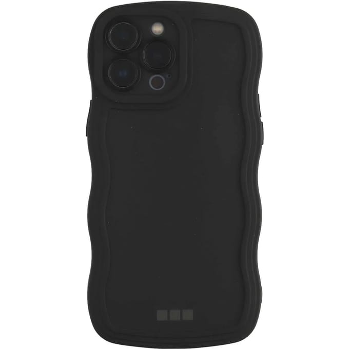 123watches hoesje Curve - zwart - Siliconen, TPU - iPhone 16 Plus