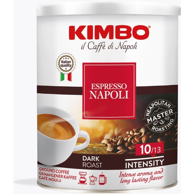 Kimbo Espresso Napoli 250g blik gemalen