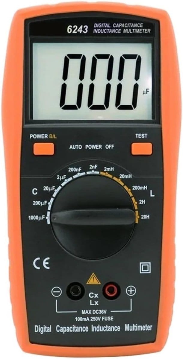 Meetapparaat LCR - Capaciteit Tester - Componenten Analyseren - Meerdere Frequenties - 3 1/2 Cijfers - Niet gespecificeerd
