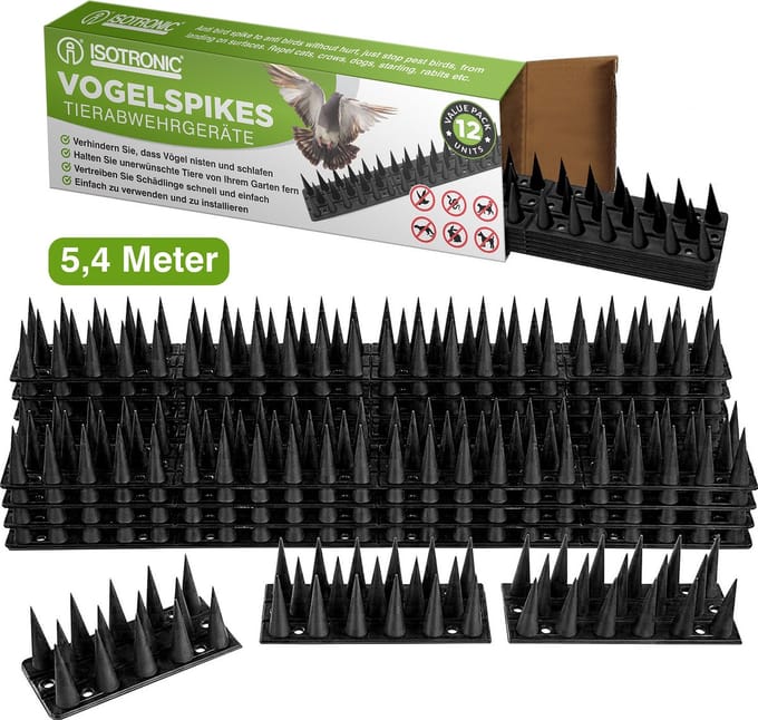 Isotronic Puntstrip | Afweerstrip in verschillende kleuren Zwart
