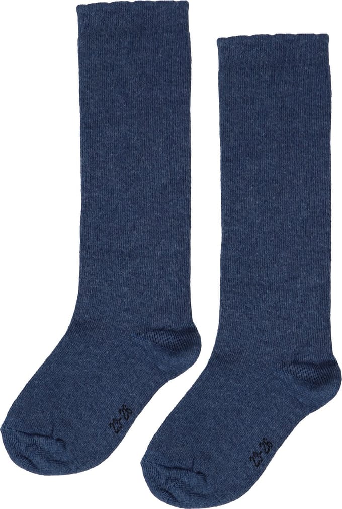 iN ControL 2pack Kniekousen - Jeans blue 23/26