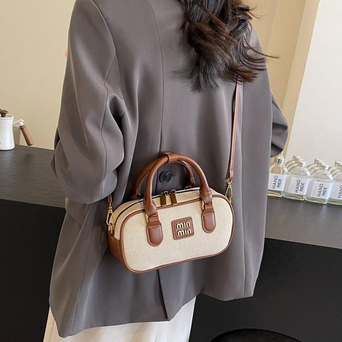 Sac à main Femme Nouveau Sac Bandoulière Croisé Mode Polyvalent marron