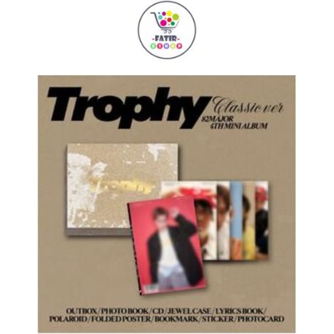 Klassieke Ver 82MAJOR 4e Mini Album Trofee No POB beige