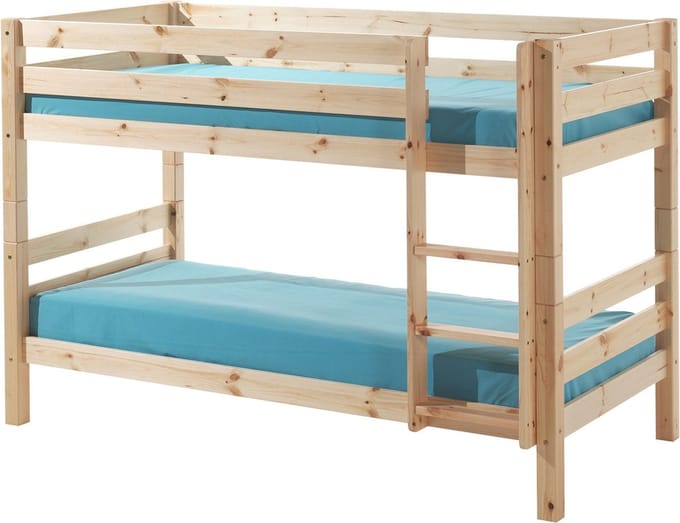 Vipack Stapelbed Pino 140 cm hoog - 90 x 200 cm - natuur
