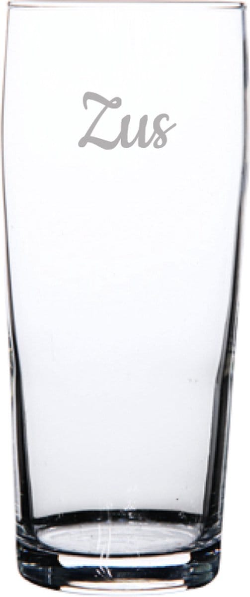 Gegraveerde bierfluitje 19cl Zus