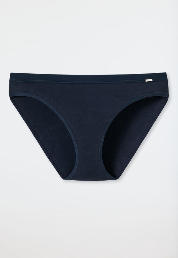 SCHIESSER Naturschonheit slip (1-pack) - dames rio slip nachtblauw