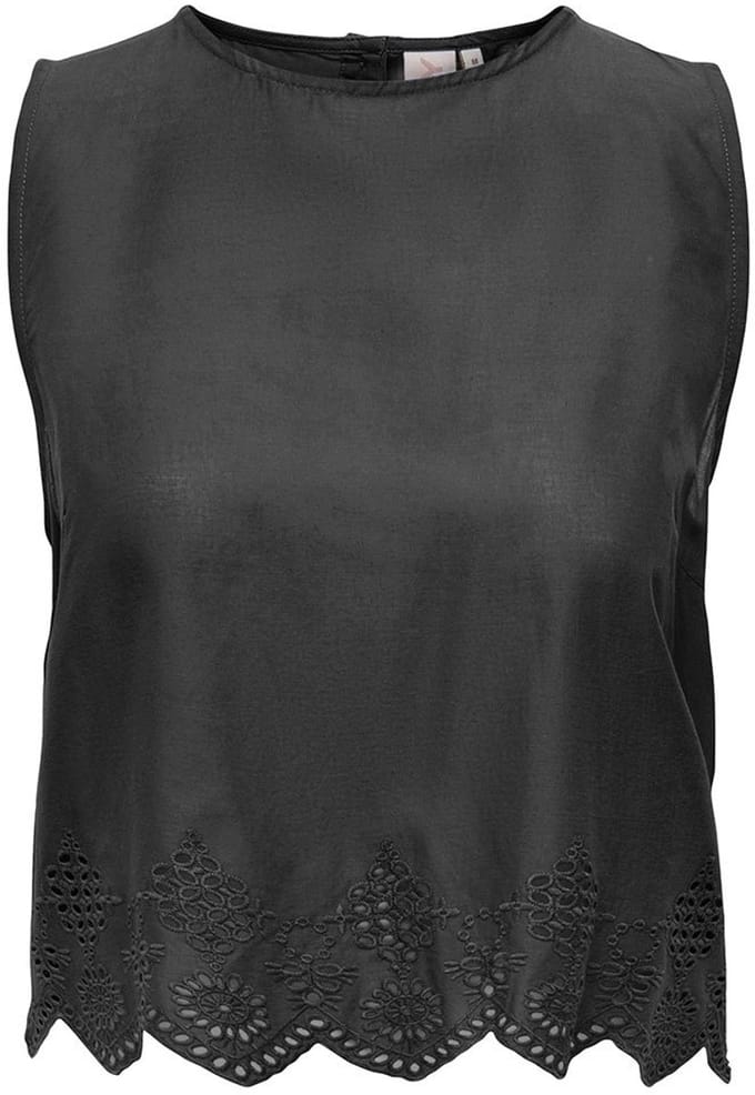 Only Bondi Sl Mouwloze Blouse Zwart L Vrouw