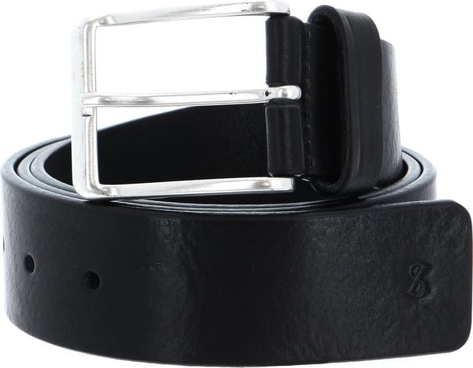 SADDLER Leren Riem Hermann Belt W90 Black Zwart