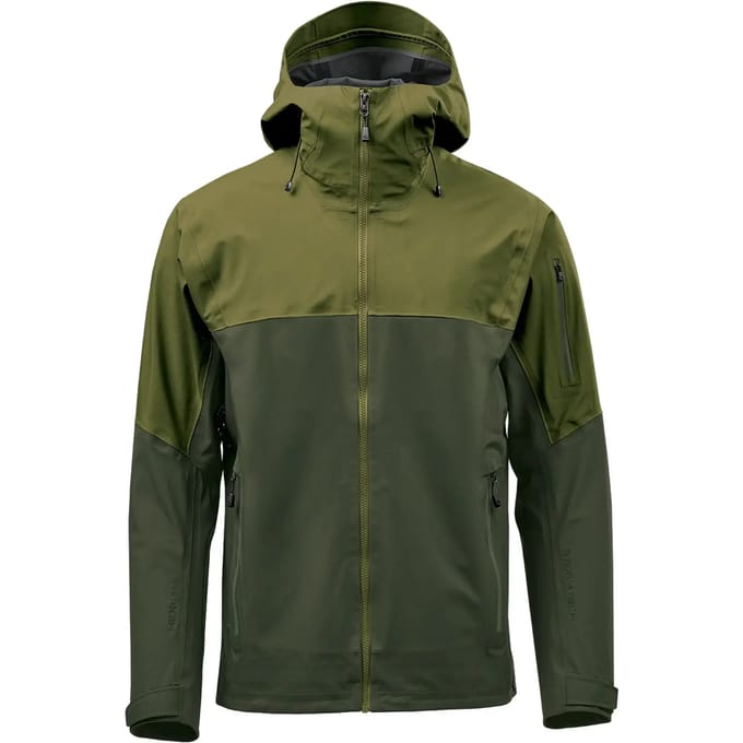 Stormtech Men's Vertex Stormshell Jacket ST133 - CHIVE/CYPRESS - 3XL