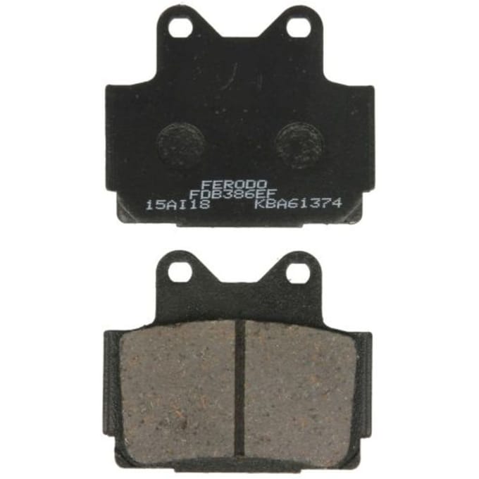 Remblokset FERODO FDB386EF voorkant, achter
