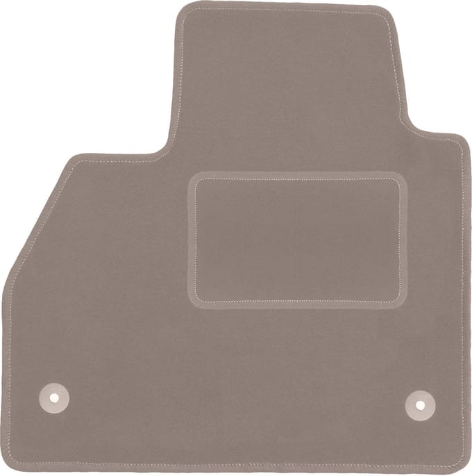 Beige bestuurdersmat voor: Renault Kangoo II combivan (2007-)