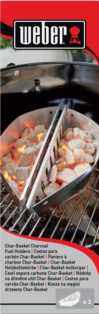 Weber Houtskoolhouders - 2 stuks (vervangt ref. 7403)