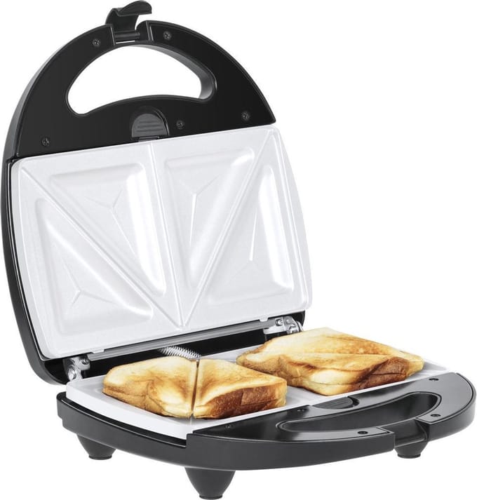 Teesa TSA3221 - Multifunctionele tosti grillplaat, 3-in-1, roestvrijstaal