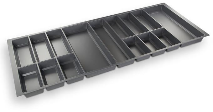 ORGA-BOX® IV UNIVERSAL Bestekbak 1200 mm Inlegbak Bestekindeling