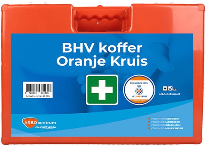 BHV koffer Oranje Kruis