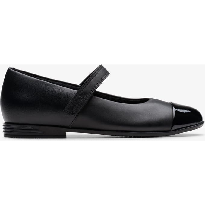 Finja Gem O. Black Leather Schoenen