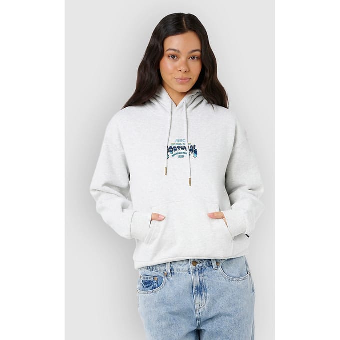 Rip Curl Peniche Merch Hoodie Grijs S Vrouw