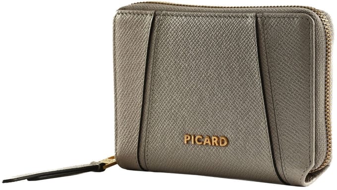PICARD portemonnee Chic Way 1 Zip Around Wallet Silver Taupe