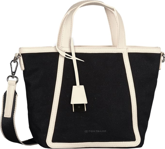 TOM TAILOR Handtas Schoudertas Suzi Zip Shopper Black Zwart