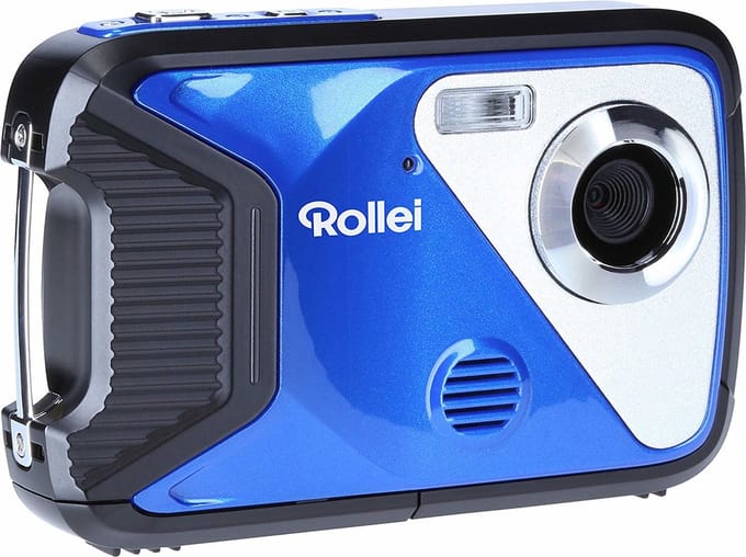 Rollei Sportsline 60 Plus Compactcamera 8 MP CMOS 5616 x 3744 Pixels Zwart, Blauw, Wit