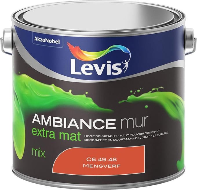Levis - Ambiance Mur Extra Mat Mix - Play Four - Mengverf - 2,5 L