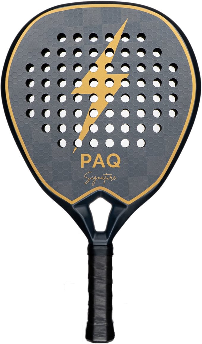 PAQ Signature Padelracket - 24K Carbon – Diamond - Gevorderd tot Pro