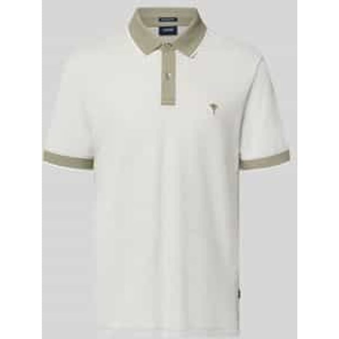 regular fit poloshirt met labelstitching model 'Percyco'