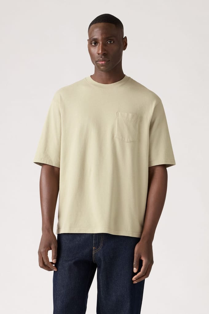 Levi's Half Sleeve Tee Moss Gray Taglia: M | Magliette basic Outlet | Uomo | Grigio