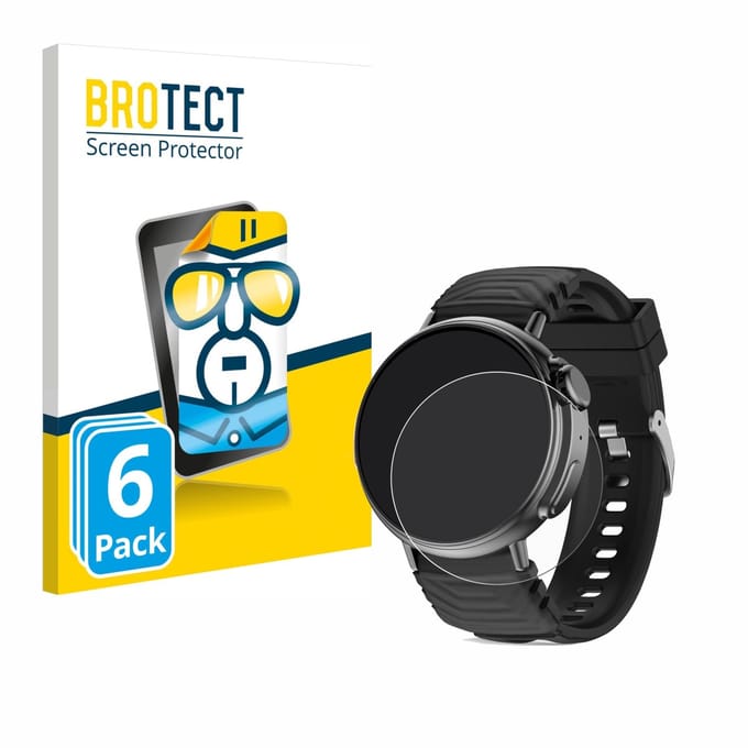 BROTECT - Screenprotector voor AMZSA GT88 - Folie Beschermfolie transparant 6 Stuks