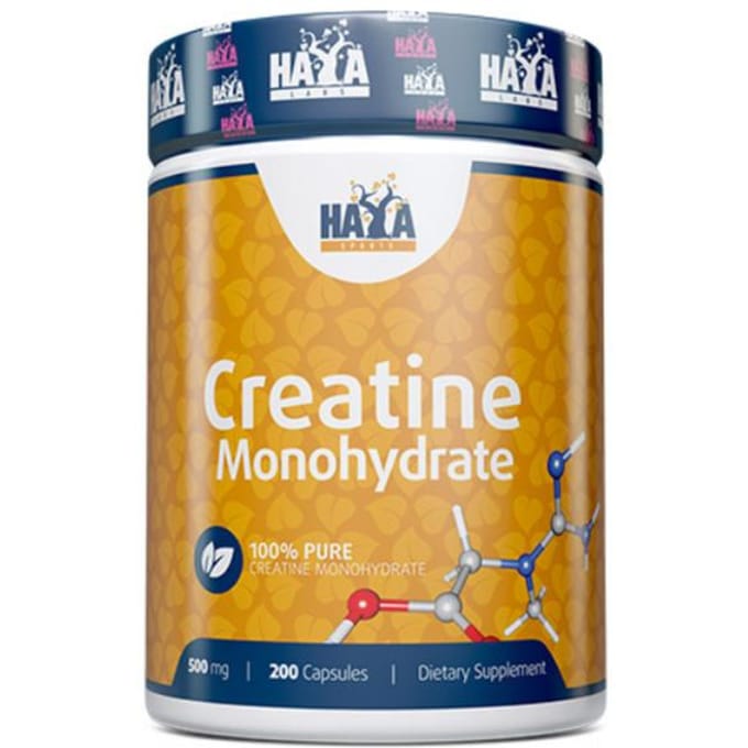 Haya Labs Sport Creatine Monohydraat 500mg - 200 Capsules