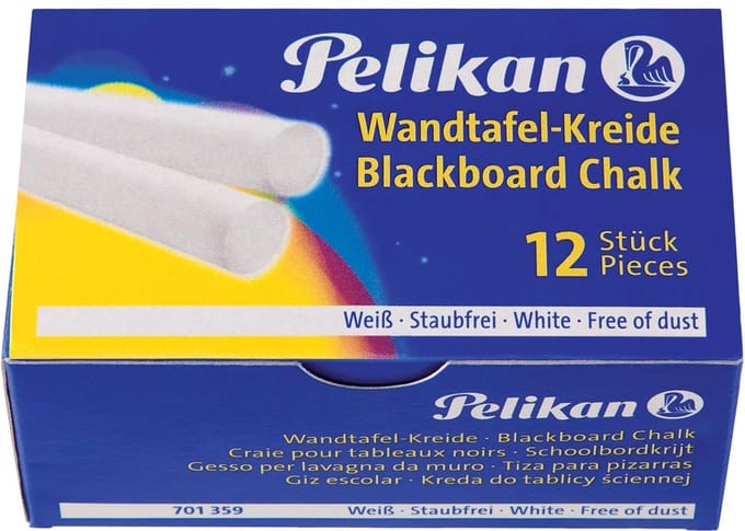 Pelikan schoolbordkrijt wit
