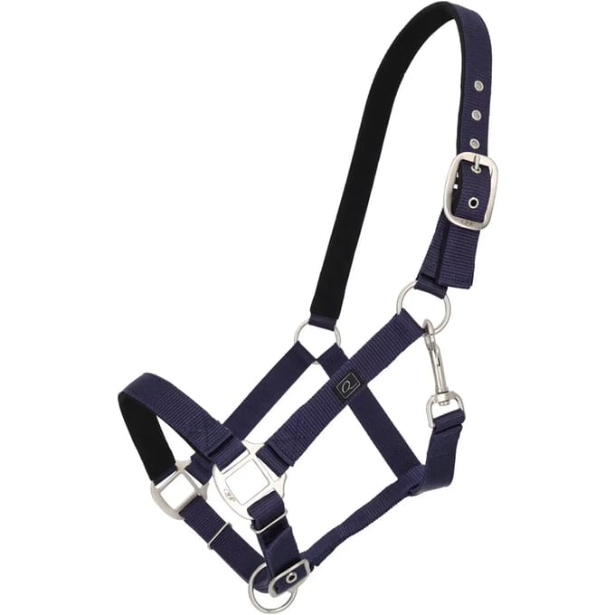 Gevoerd QHP Halster Navy - Pony