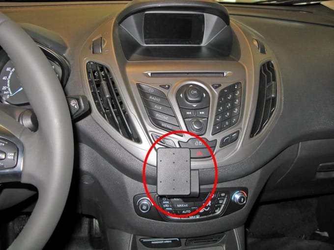 Brodit ProClip houder geschikt voor Ford Transit Courier 2014-2023 Center mount