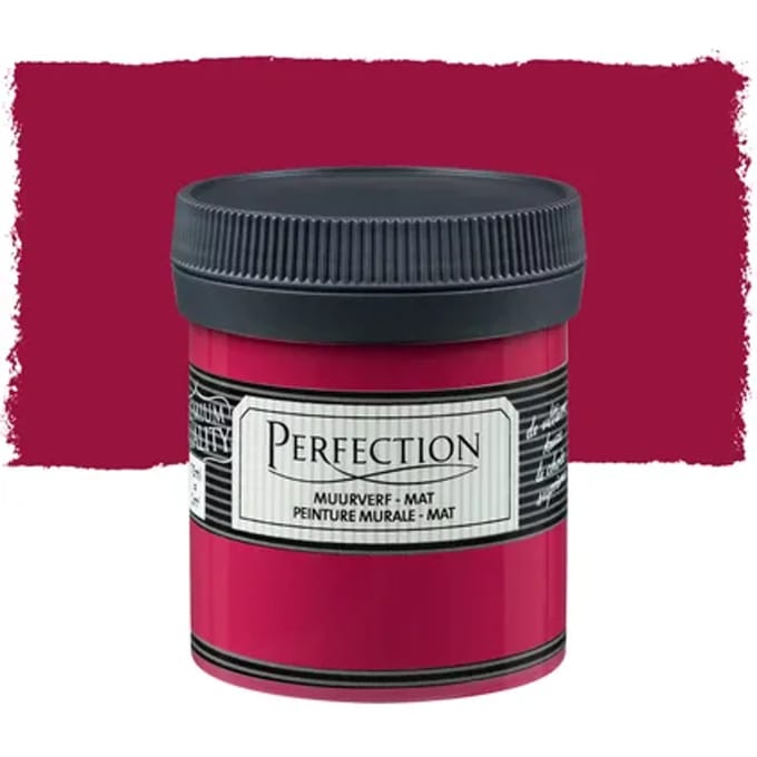 Perfection Ultradekkend Verftester - Mat - Wijnrood - 75ml