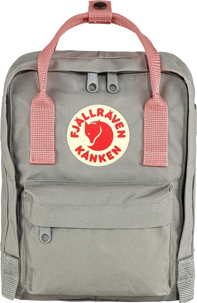 Fjällräven Kånken Mini Unisex Rugzak - Fog - Pink