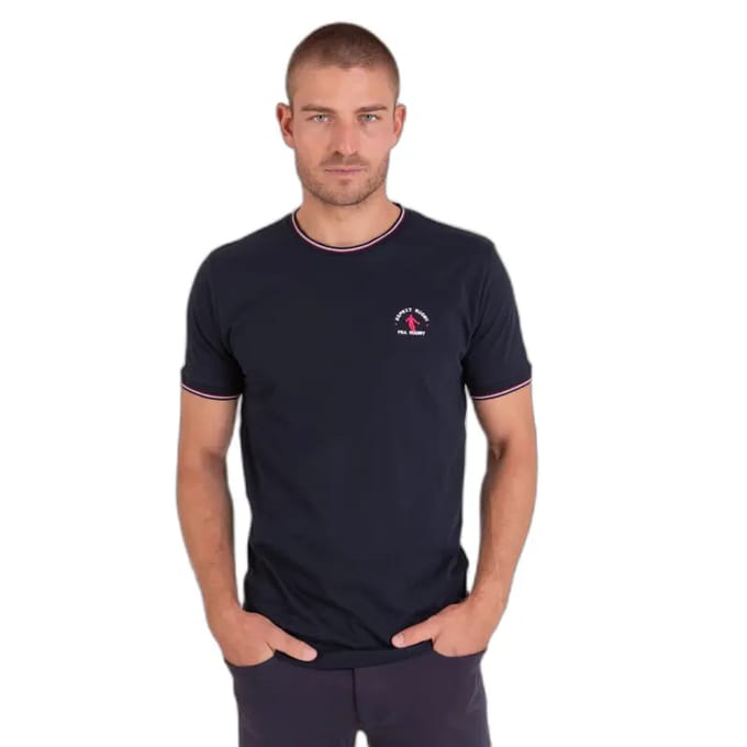 T-shirt met achterpatch Camberabero