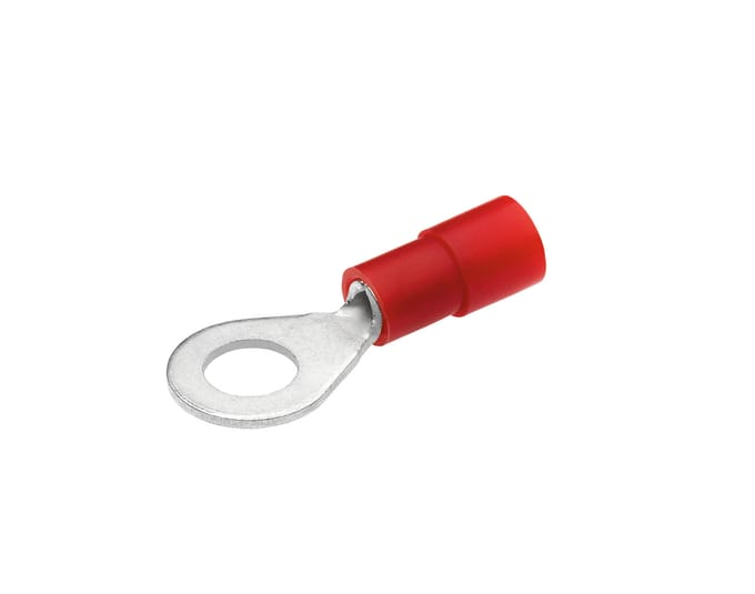 Geïsoleerde Ringkabelschoen M6 4-6mm² Geel DIN 46237 - 180054 [100 Stuks]