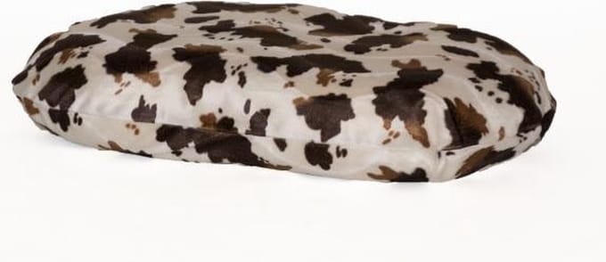 Comfort Kussen Hondenkussen Ovale Bonfire 65 x 45 cm - Koe Bruin/Wit